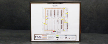 RLE Technologies FM1114 Framed Reference Map  | Blackhawk Supply