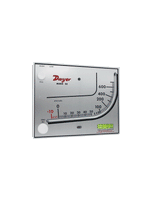 MARK II 40-25MM | Molded plastic manometer | range 0-26 mm w.c. | red fluid | .826 sp. gr. | Dwyer