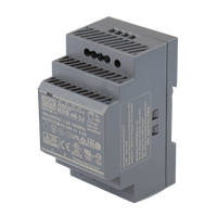 HDR-60-24 | 60 Watt Series / 24 VDC / 2.50 Amps Industrial Slim Single Output DIN Rail Power Supply | Antaira