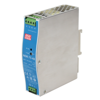 NDR-75-48 | 75 Watt Series / 48 VDC / 1.6 Amps Industrial Single Output DIN Rail Power Supply | Antaira