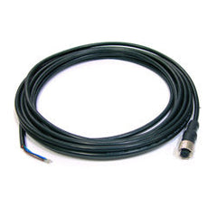 Antaira CB-M12A5PF-5M M12 A Code 5P Female to Open Cable | 5 Meter | Wire:UL 24AWG*5C Black | IP68 Protection  | Blackhawk Supply