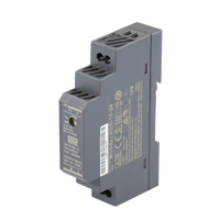 HDR-15-24 | 15 Watt Series / 24 VDC / 0.63 Amp Industrial Single Output DIN Rail Power Supply | Antaira