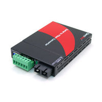 STF-300C-CS80 | RS-232/422/485 To Fiber Converter | Single Mode 80KM | SC Connector | Antaira