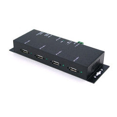 Antaira UTE-404K 4-Port USB2.0 to Gigabit Ethernet Adapter  | Blackhawk Supply