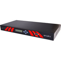 STE-716Bi-EU | 16-Port 1U Rackmount Industrial R422/485 Serial Device Server w/Optical Isolation | AC Input | EU Plug | Antaira