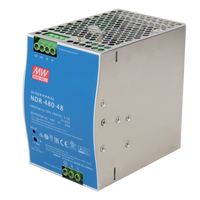 NDR-480-48 | 480 Watt Series / 48 VDC / 10.0 Amps Industrial Single Output DIN Rail Power Supply | Antaira