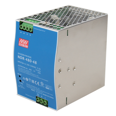 Antaira NDR-480-48 480 Watt Series / 48 VDC / 10.0 Amps Industrial Single Output DIN Rail Power Supply  | Blackhawk Supply