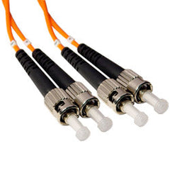 Antaira CBF-ST01ST-MD ST To ST 1 Meter Multi-Mode Duplex Cable  | Blackhawk Supply