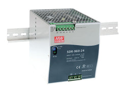 Antaira SDR-960-48 960W Single Output Industrial DIN RAIL with PFC Function  | Blackhawk Supply