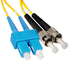 Antaira CBF-SC01ST-SD SC To ST 1 Meter Single-Mode Duplex Cable  | Blackhawk Supply