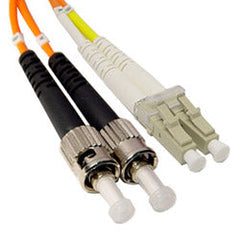 Antaira CBF-ST01LC-SD ST To LC 1 Meter Single-Mode Duplex Cable  | Blackhawk Supply