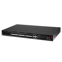 LMX-3228G-10G-SFP-AA | 32-Port Industrial Gigabit Managed Ethernet Switch | with 4*10/100/1000 RJ45 Ports | 24*100/1000 SFP Slots | and 4*1G/10G SFP+ Slots with Dual AC Power Supply | Antaira
