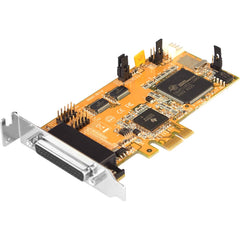 Antaira MSC-202ALP1 2-Port RS-232 + 1-port Parallel PCI Express Card | Low Profile (Support Power Over Pin-9)  | Blackhawk Supply