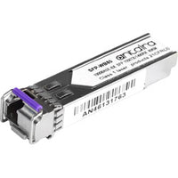 SFP-WB80 | 1.25G Gigabit SFP Transceiver WDM-B | SM/LC/80KM/24.0dB/TX:1550nm RX:1490nm | 0ºC~70ºC | Antaira