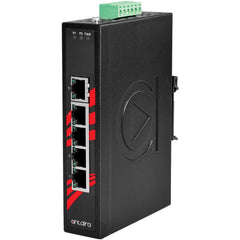 Antaira LNX-500AG 5-Port 10/100/1000T Port Industrial Ethernet Switch  | Blackhawk Supply