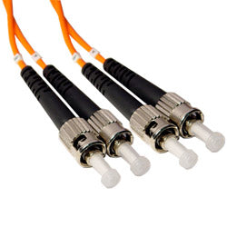 Antaira CBF-ST01ST-MD ST To ST 1 Meter Multi-Mode Duplex Cable  | Blackhawk Supply