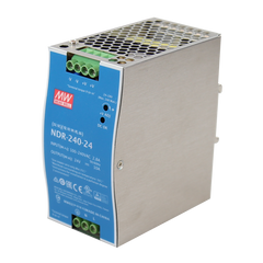 Antaira NDR-240-24 240 Watt Series / 24 VDC / 10.0 Amps Industrial Single Output DIN Rail Power Supply  | Blackhawk Supply