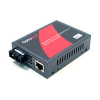 FCU-3002A-SC-S2 | 10/100/1000TX To 1000LX Media Converter | Single-Mode 20KM | SC Connector | Antaira