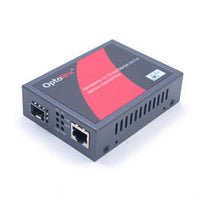 FCU-3002A-SFP-DR | 10/100/1000TX to 100/1000BASE-X Dual Rate Media Converter w/SFP Slot | Antaira