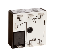 THR-10862-07JR9 | Flasher (OFF 1st) | 240V AC | 10A SPDT | 0.05 - 5 seconds | Encapsulated | Analog | Control Voltage connected at Relay Common | Macromatic