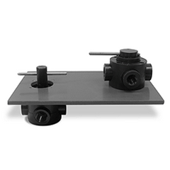 EVSCO UMB-3 3/4" Mounting Bracket for 2-Way, 2 Position 3-Way and 4 Position 3-Way Valves  | Blackhawk Supply