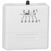 HONEYWELL RESIDENTIAL T812A1002 Premier White 24v Snap Action Heat Only Single Stage Thermostat 50-90F 0.18a - 1  | Blackhawk Supply