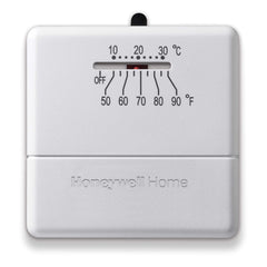 HONEYWELL RESIDENTIAL T812C1000 Premier White 24v Snap Action Single Stage Heat-Cool Thermostat 1H-1C 50-90F 0.1  | Blackhawk Supply