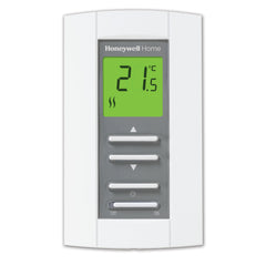 HONEYWELL RESIDENTIAL TL7235A1003 Premier White Linevolt Pro 7000 208/240v 4 Wire DPST Digital Non Programmable El  | Blackhawk Supply