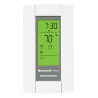 TL8230A1003 | Premier White Line Volt Pro 208/240v 4-Wire DPST Digital 7 Day Programmable Electric Heat Thermostat With Positive Off & Backlight 40-86F (15 Amps Max; 3600 Watts at 240 Vac 3120 Watts at 208 Vac) | HONEYWELL RESIDENTIAL