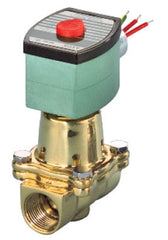 ASCO CONTROLS 8210G034 24/60vac 1/2" NPT. 2 Way N.O. General Purpose Brass Solenoid Valve For Air Water  | Blackhawk Supply