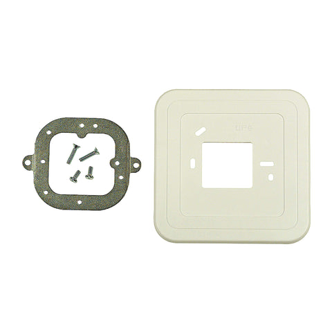 HONEYWELL RESIDENTIAL 50005625-001 Premier White Cover Plate Assembly 4 3/4 in. (120 mm) x 4 3/4 in. (120 mm) For T  | Blackhawk Supply