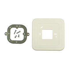HONEYWELL RESIDENTIAL 50005625-001 Premier White Cover Plate Assembly 4 3/4 in. (120 mm) x 4 3/4 in. (120 mm) For T  | Blackhawk Supply