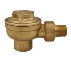 BARNES & JONES 122A 1/2" Angle Thermostatic Steam Radiator Trap Up To 25 Psig  | Blackhawk Supply