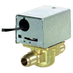 HONEYWELL RESIDENTIAL V4043A1002 120v 1/2" Flare 2 Way N.C. Zone Valve Cv=3.5 Less Aux. Switch  | Blackhawk Supply