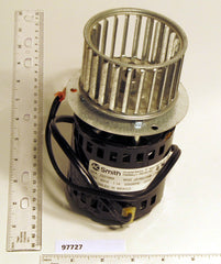 REZNOR 97727 115V Single Phase Inducer Venter Motor With Wheel Assy FE25-100  | Blackhawk Supply