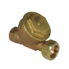 HOFFMAN 17C-1/2-V 1/2" 25 PSI Vertical Steam Trap 401551  | Blackhawk Supply