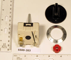 ROBERTSHAW 5500-203M INF-240-337 240v Infinite Control With Black Dial Replaces 5500-203  | Blackhawk Supply