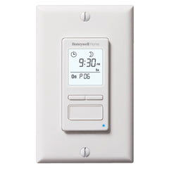 HONEYWELL RESIDENTIAL PLS750C1000 120v Econoswitch TM 7 Day Programmable Wall Switch With Solar Timetable Up To 21  | Blackhawk Supply
