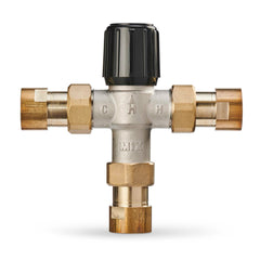 HONEYWELL RESIDENTIAL AM100C1070-UT-1LF 1/2" Union NPT. Aquamix 1070 Lead Free Mixing Valve 70-120F  | Blackhawk Supply