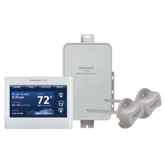 HONEYWELL RESIDENTIAL YTHX9421R5085WW Prestige 2-Wire IAQ Kit With Redlink Technology. Residential Or Commercial Use. 7 Day Programmable. Up To 4H/2C Heat Pump Or Up To 3H/2C Conventional. W/ THM5421R1021 & 2 Duct Sensors  | Blackhawk Supply