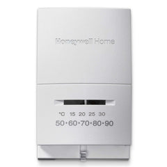 HONEYWELL RESIDENTIAL T822L1000 24v Vertical Mount Mercury Free Single Stage Cooling Only Thermostat 45-95F  | Blackhawk Supply