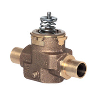 VCZAA3100 | 2-WAY 1/2 IN. SWEAT CONNECTION VC VALVE ASSEMBLY FOR HYDRONIC WITH 3.5 CV AND LINEAR FLOW | Resideo