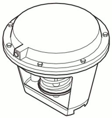 Schneider Electric MK-6621 Act: Pneu, Prop, 8-13 PSIG, SR, Air NPT, Linear, N1  | Blackhawk Supply