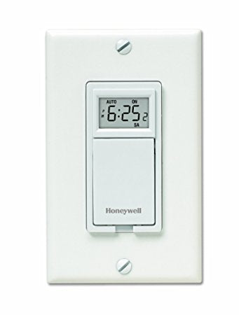 HONEYWELL RESIDENTIAL RPLS730B1000 Econo Switch 7 Day Programmable Timer Switch for Lights and Motors (M5)  | Blackhawk Supply