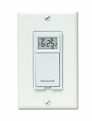HONEYWELL RESIDENTIAL RPLS730B1000 Econo Switch 7 Day Programmable Timer Switch for Lights and Motors (M5)  | Blackhawk Supply