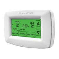 TH7220U1035 | 24v 7 Day Touchscreen Programmable Thermostat With Automatic/Manual Changeover For Conventinal 2H-2H/Heatpump 2H-1C Applications 40-90F | HONEYWELL RESIDENTIAL
