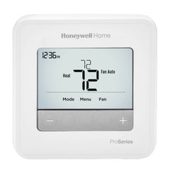 HONEYWELL RESIDENTIAL TH4110U2005 24v/Millivolt T4 Pro 7 Day 5-2 5-1-1 Programmable/Non Programmable Thermostat With Stages Up To 1 Heat/1 Cool Heat Pumps or 1 Heat/1 Cool Conventional Systems 40-90F  | Blackhawk Supply