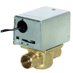 HONEYWELL RESIDENTIAL V8043A1029 24v Zone Valve 3/4" Sweat 2 Pos N/C 18" Lead Wires 3.5 CV Replaces V8043A1185 V8  | Blackhawk Supply