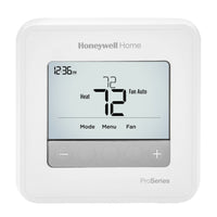 TH4210U2002 | 24v T4 Pro Programmable/Non Programmable Thermostat with stages Up To 2 Heat/1 Cool Heat Pumps; Up To 1 Heat/1 Cool Conventional Systems 40-90F | HONEYWELL RESIDENTIAL