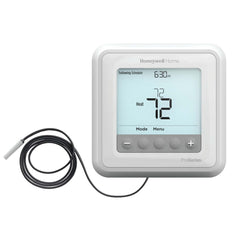 HONEYWELL RESIDENTIAL TH6100AF2004 24v T6 Pro Single Stage Heat Only Hydronic Programmable Thermostat Includes AQ12  | Blackhawk Supply